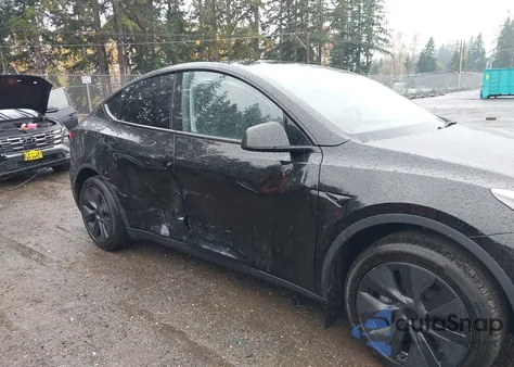 2025 Tesla Model Y Long Range Dual Motor Rear-Wheel Drive из США, поврежденный, VIN 7SAYGDED3SF236893